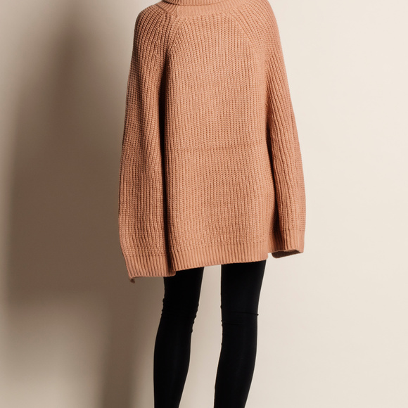 Cape Turtleneck Sweater - Picture 3 of 3